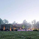 Architekturrendering Außenansicht Garten