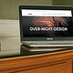 Mockup für neue Homepage für neue Firma OVER-NIGHT-DESIGN coming soon