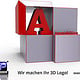 3D Logo (1A Immobilien) mehr Info: DCP Agency | 3D Werbeagentuer Wien | www.dcp.agency