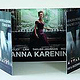 Klappflyer mit Silberdruck für den Film „Anna Karenina“