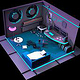 Cyberpunk Room 2
