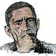 Illustration für Kleinert Illustratoren, München: Barack Obama.