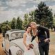 Hippiehochzeit mit Oldtimer in Frankfurt am Main