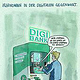 Titel: IRGENDWANN IN DER DIGITALEN GEGENWART – Digibank Artist: Mynt Format: DIN A3 Material: Digital, Photoshop