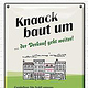 Umbauplakat für die Bäckerei Knaack