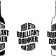 Brilliant Drinker Logo v2−04