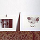 Links: Analoge Schwarzweiß-Fotografie, Rechts: Zeichnung mit Tusche auf Papier