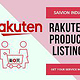 Rakuten Product Listing Service | Saivion India