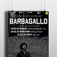 Plakatdesign „Barbagallo“