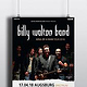 Plakatdesign „Billy Walton Band“