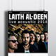 Plakatdesign „Laith Al Deen – Acoustic“