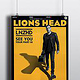 Plakatdesign „Lion’s head“