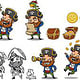 Spiele-App Design (Pirate Coinland)