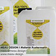 Etiketten / Labelgestaltung für Bio-Sägekettenöl von RDF-Processing