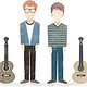 Illustration der Band Kings of Convenience