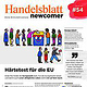 Editorial Design Handelsblatt Newcomer