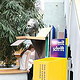 Zeitungsbox 2.1 an der Viadrian Uni in Frankfurt (Oder)