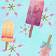 Summerbreeze Popsicles – 2D Animation mit Aquarelltexturen