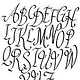 Merle-Michaelis lettering 07