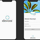 Logo- und Interface Design für eine mobile monitoring app