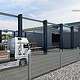 Visualisierung Außenlager Logistik Stahlhandel