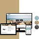 Webdesign- Designvorlage
