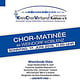 Plakat Chormatinee Koblenz Kreis-Chorverband