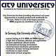 Anzeige für eine amerikanische Universität in Deutschland