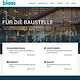Webdesign für das Unternehmen Blaas OHG