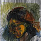 Portrait Anna, 2018, Acryl auf Recyclingpapier, 34,5cm x 49cm