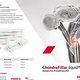 Informationsflyer ChondroFiller liquid Cover- und Rückseite
