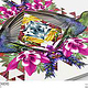 Grafikdesign – Colibri Flowers