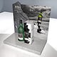 Design und Illustration Ardbeg Whiskey Thekendisplay