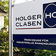 Outdoorschild  – Holger Clasen GmbH & Co. KG – Hamburg