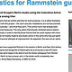 High-end acoustics for Rammstein guitarist