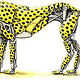 Gepard. 20×30 cm