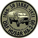 Sticker  50 JAHRE Ö.A.F.-Husar.   Kunde: Wueste Touren