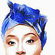 suzana-mujakovic-woman-in-blue-watercolour-illustration