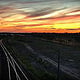 Railroad Sunset