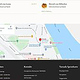 Footer der Startseite mit Google Maps