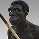 Homo Erectus 3D-Character Modelling; ZBrusch, 3DS MAX