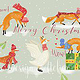 Christmas Foxes