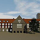 Rathaus Delmenhorst Niedersachsen, Rückseite