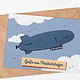Postkarte Zeppelin