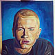 Eminem Acryl auf Leinwand