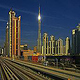 Dubai Business Bay and Burj Khalifa