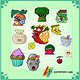 Icons/Emotes mit Food Thematik