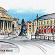 Opernplatz – Residenztheater – Alte Post – Max-Joseph-Platz München