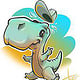 Dino-Illustration