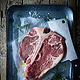 Marius Prions Photo FOOD / T-Bone Steak, Beil, Roh
